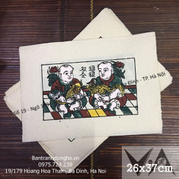 Tranh Đông Hồ Phúc Lộc Song Toàn